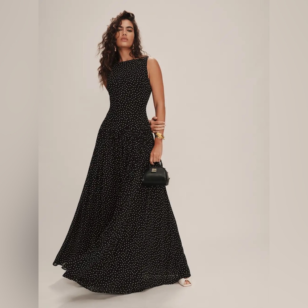 Reformation Camella Dress In Selene, brand new, never worn, no flaws. - Picture 2 of 16